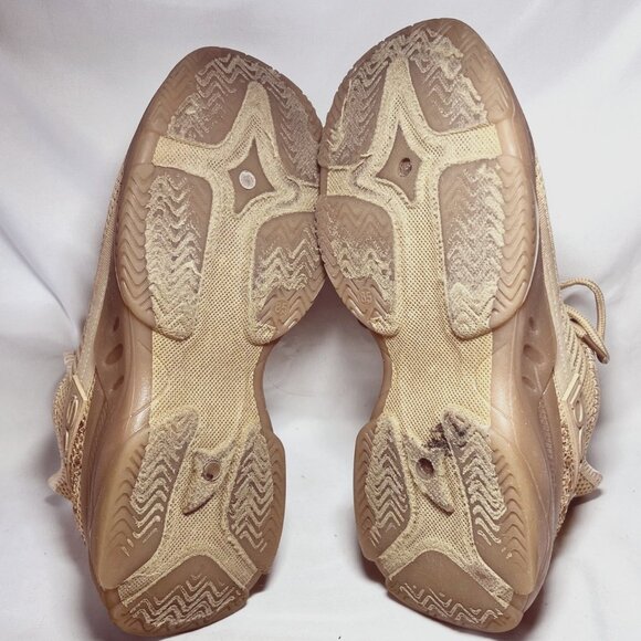 Bebe Sport Analia Women's Gold/Tan/Rhinestone Sneakers-Slip On-Sz.8 1/2-Comfy - Picture 15 of 16